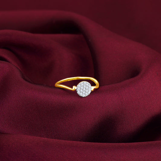 Lab_grown_diamond_Gold_Cluster_Diamond_Ring