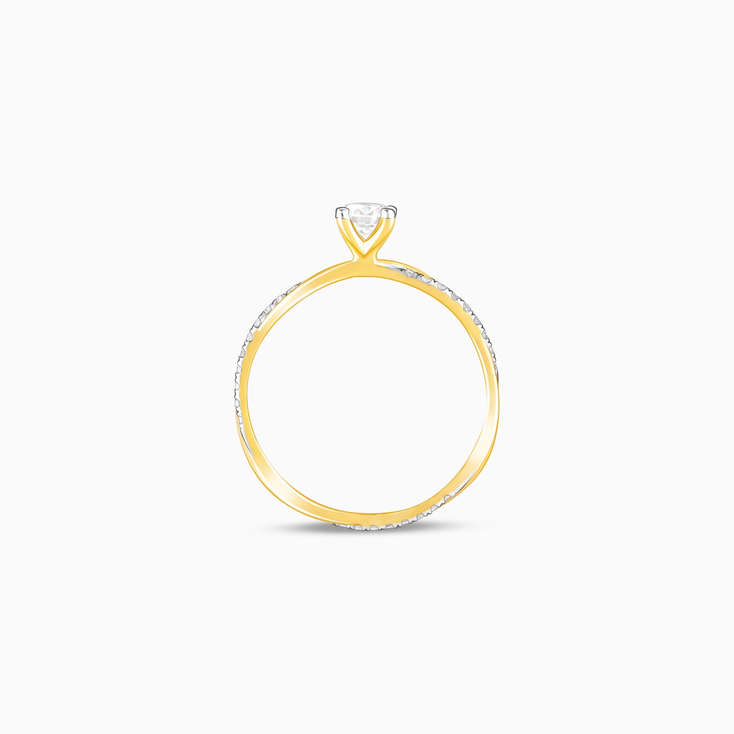Gold Bold Beauty Diamond Ring