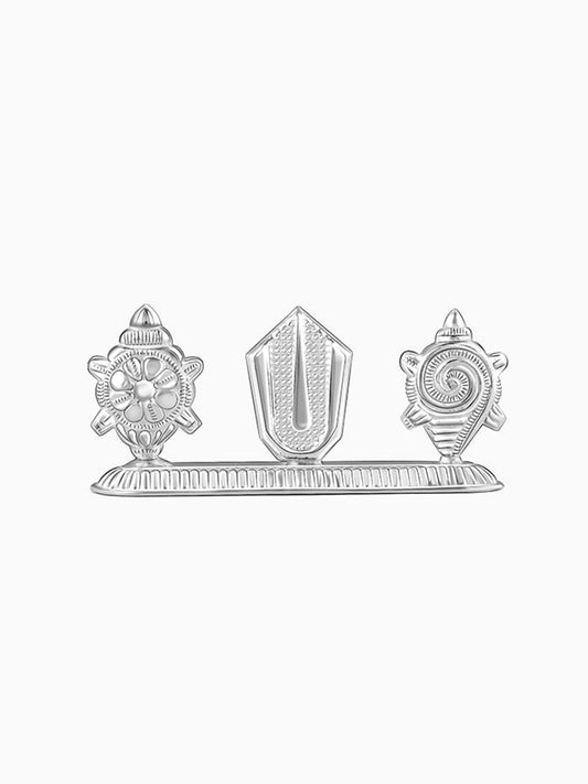 Pure Silver Vadakalai Thiru Namam Idol
