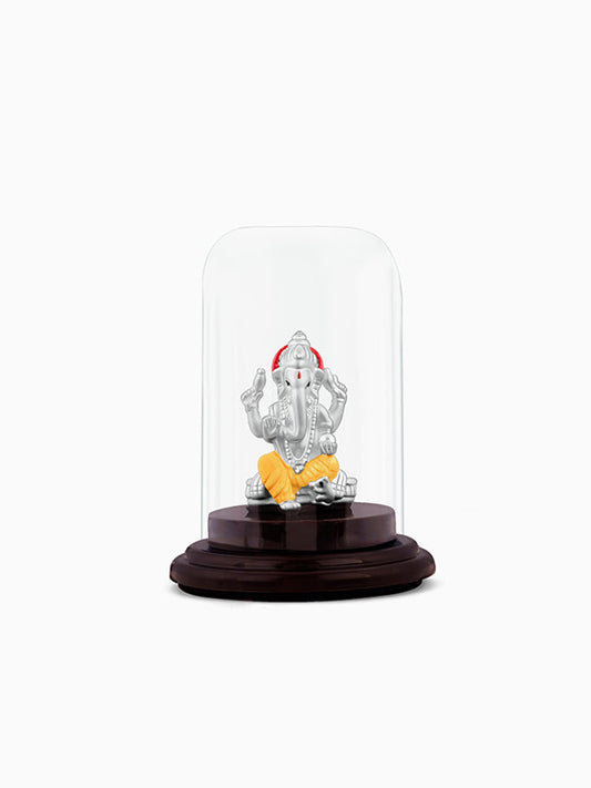 Silver Bala Ganapati Idol