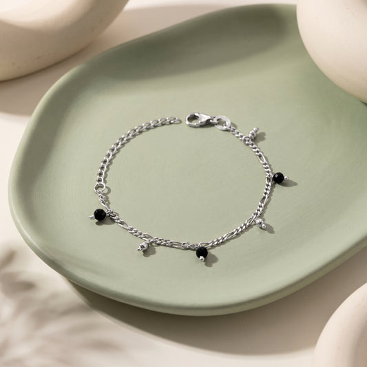 Silver Dua Kids Anklet