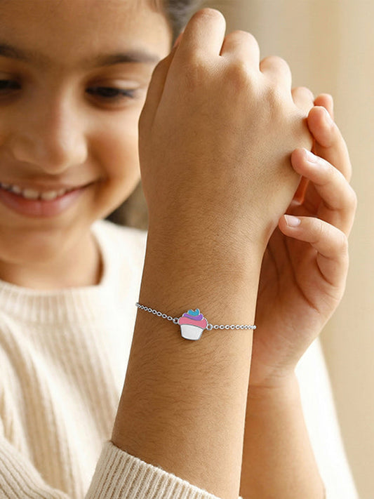 Silver Sugar Pop Kids Bracelet (2 - 8 Years)