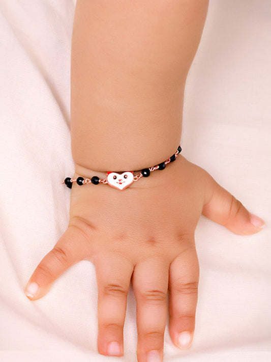Rose Gold Cute Nazariya Boo Kids Bracelet