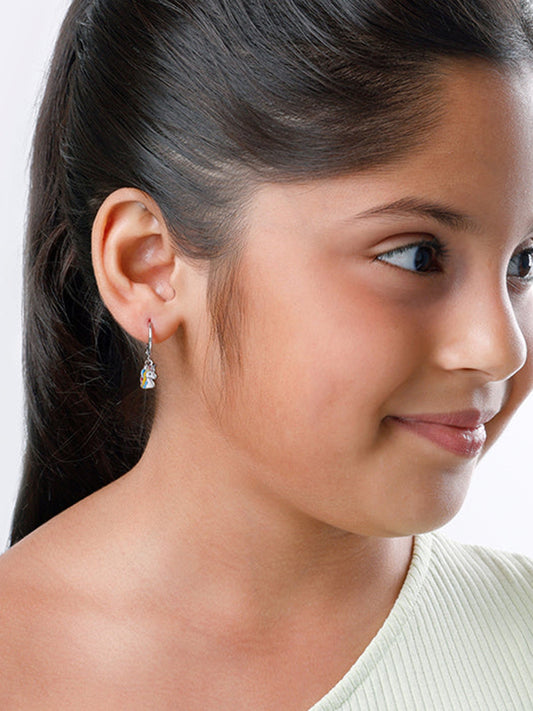 Silver Dream Unicorn Kids Earrings