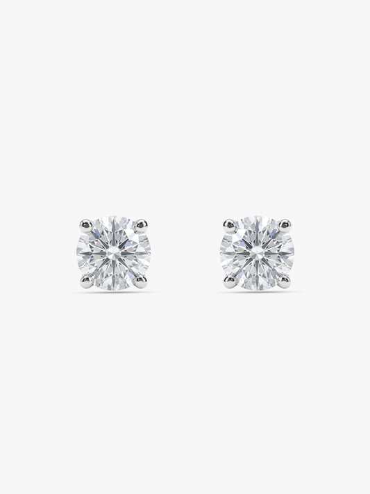 Silver Shining Star Earring For Men