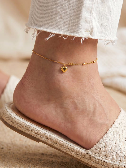Lucky Chaos Gold Plated Anklet