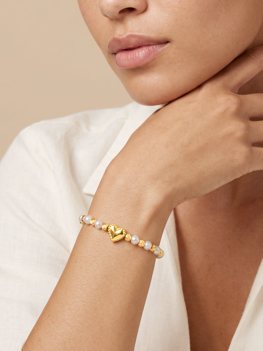 IXIA by GIVA Coquettecore Gold Plated Bracelet