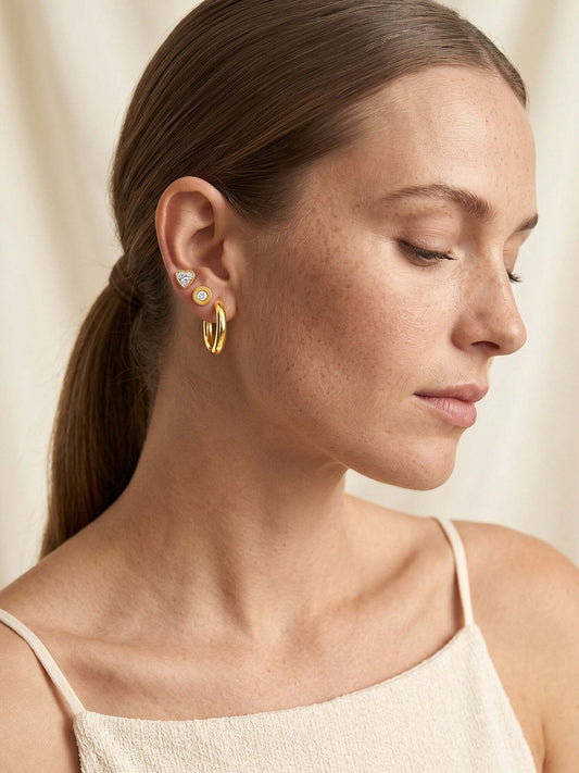 OnnMe by GIVA Street Loop Demi Fine Earrings Set