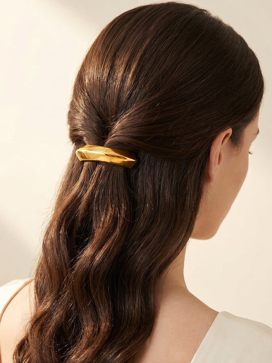 OnnMe by GIVA Liquid Melt Gold Plated Hair Band