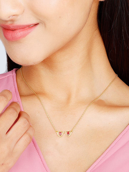 Golden My Eyes on You Necklace