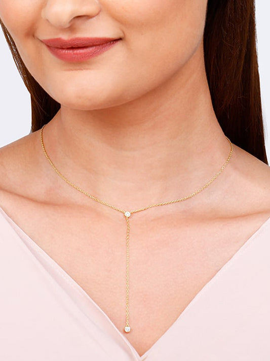 Golden Drop Necklace