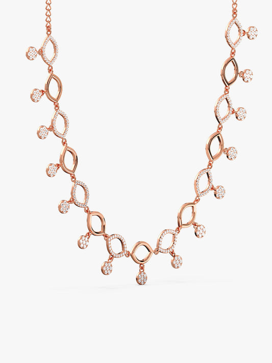 Rose Gold Duchess Necklace
