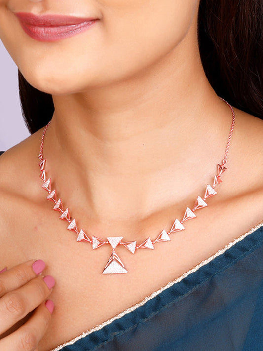Rose Gold Hold Time Necklace