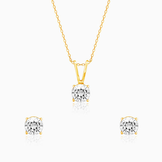 Golden Zircon Set