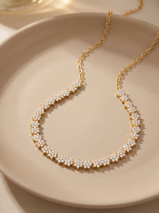 Golden Marilyn Necklace