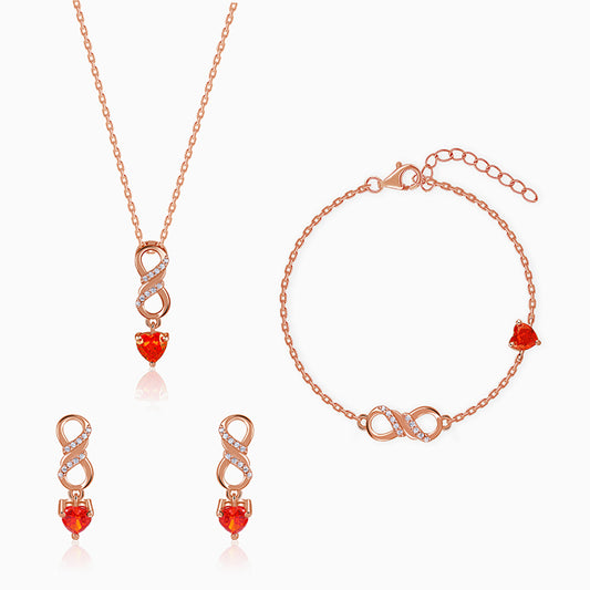 Rose Gold Choosing You Set of 3