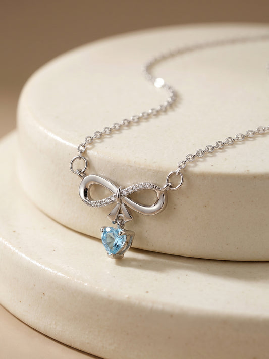 Silver Only Us Necklace