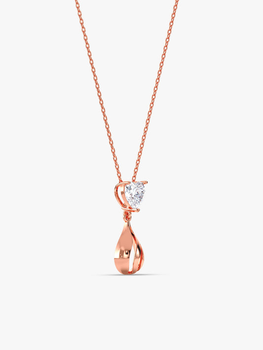 Rose Gold Unsaid Love Necklace