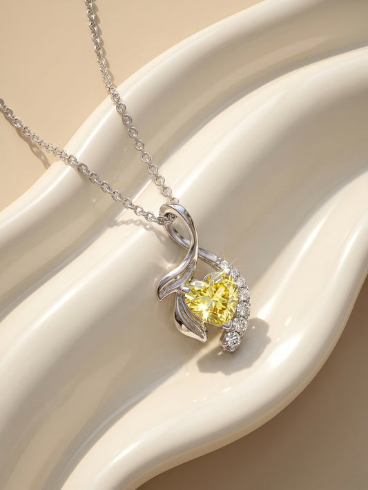 Silver At Last Pendant With Link Chain