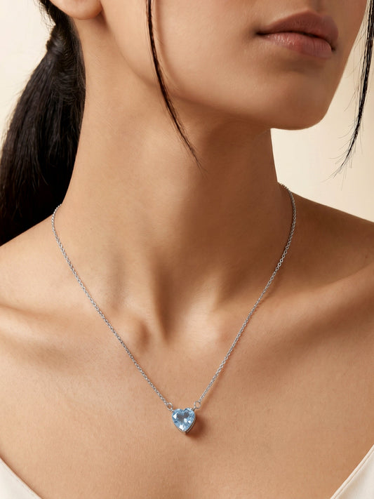 Kriti Sanon Silver Kiss Me Necklace