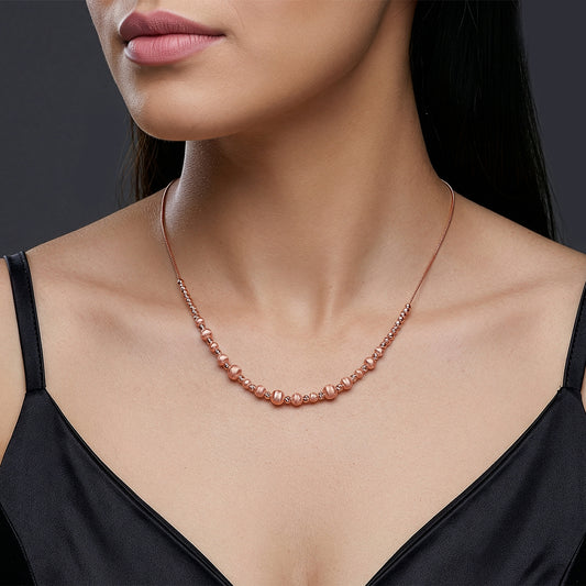 Rose Gold Dynamite Necklace
