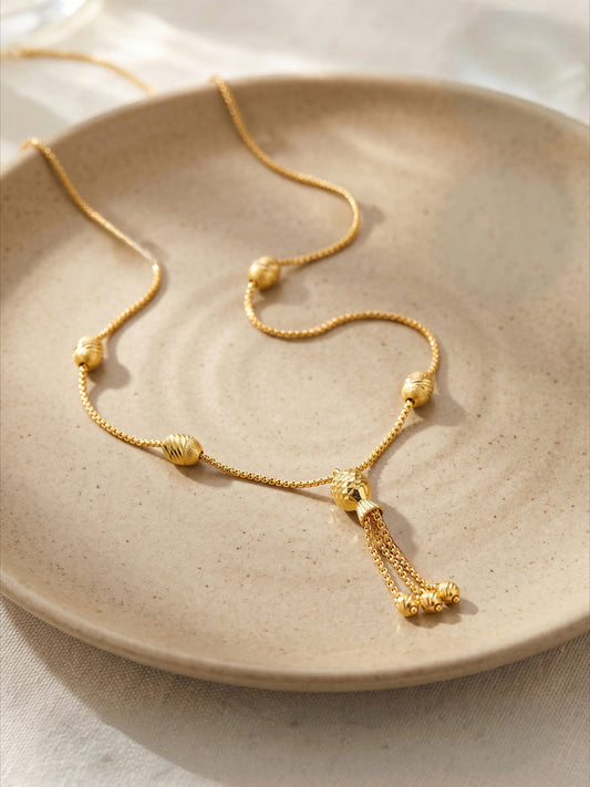 Kriti Sanon Golden Havana Necklace
