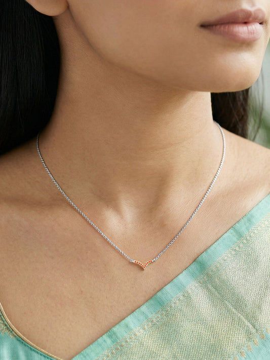 Silver Coatlicue Necklace