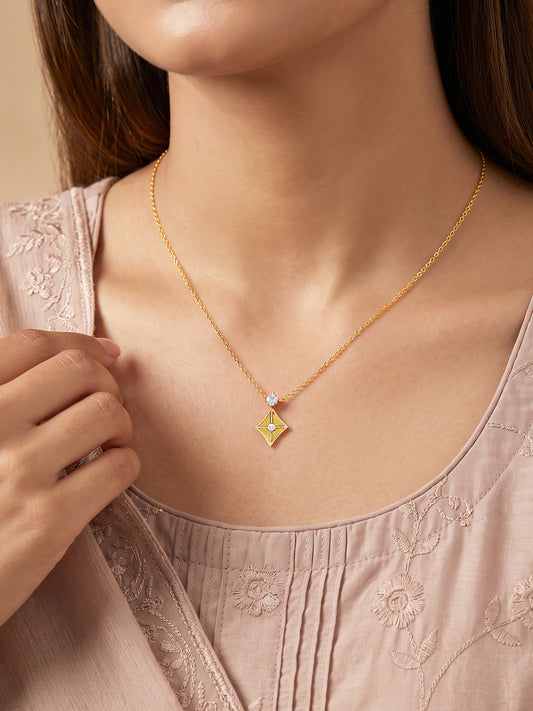 Golden Sunehri Shaam Necklace