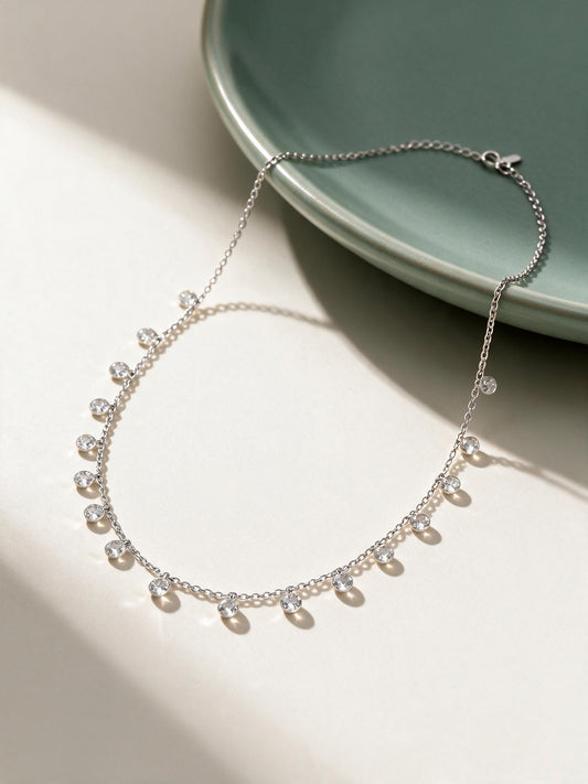 Silver Queens Necklace