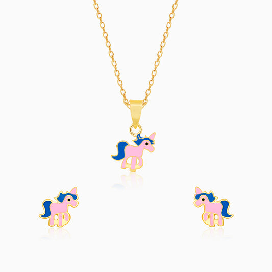 Golden Pie Unicorn Set For Kids