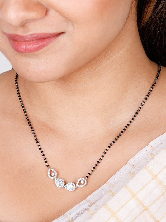 Silver Alluring Mangalsutra
