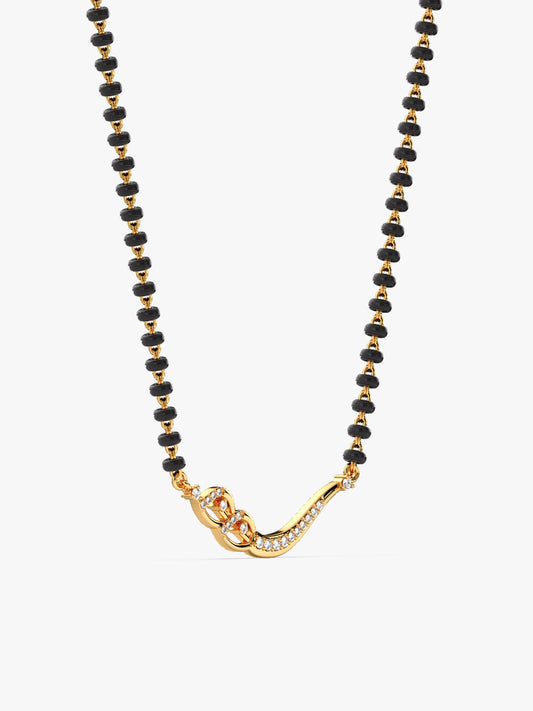 Golden Match Made In Heaven Mangalsutra