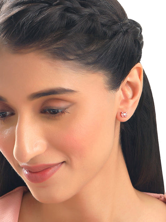 Rose Gold Bowie Ear Piercings