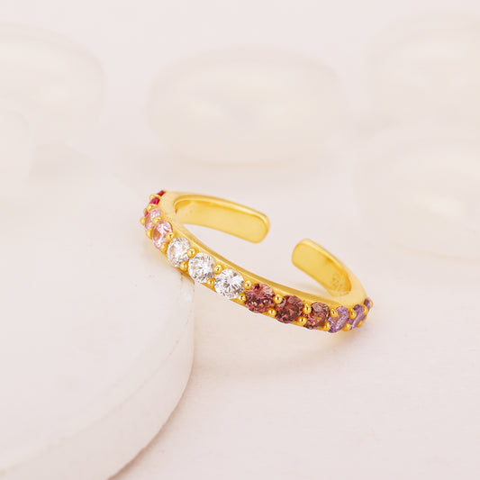 Golden Passionate Gleam Ring