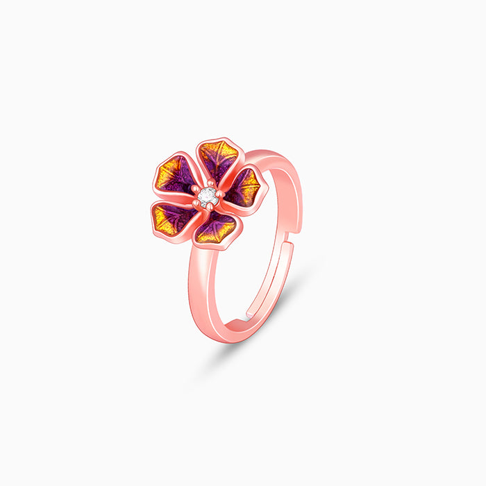 Rose Gold Bell Mallow Ring