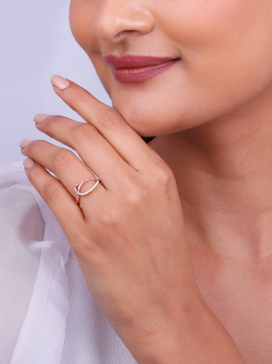 Rose Gold Noah's Arc Ring