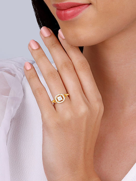 Golden Beautiful Bliss Ring