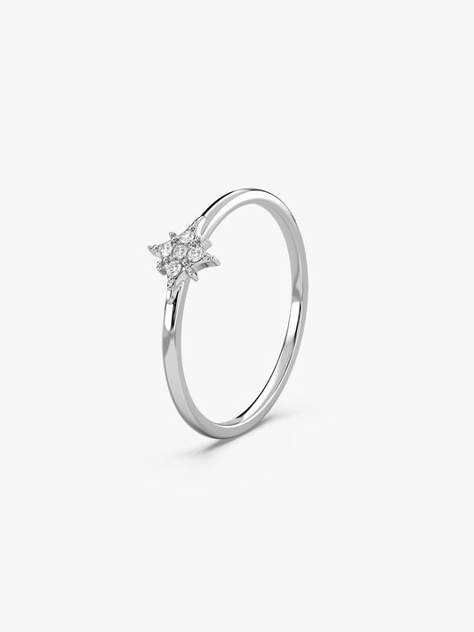 Silver Polaris Ring