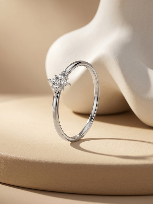 Silver Polaris Ring