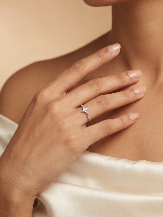Silver Polaris Ring