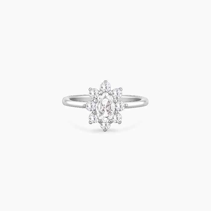 Small Ellipse Ring in Gold