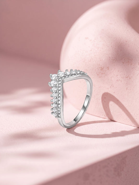 Silver Mesmerising Vanki Ring