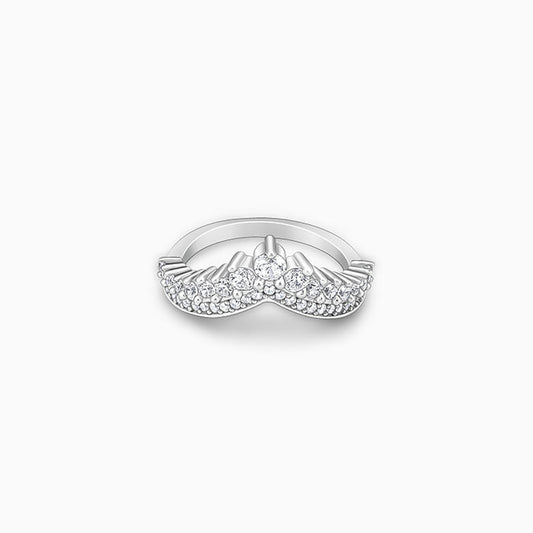 Silver Tiara Vanki Ring