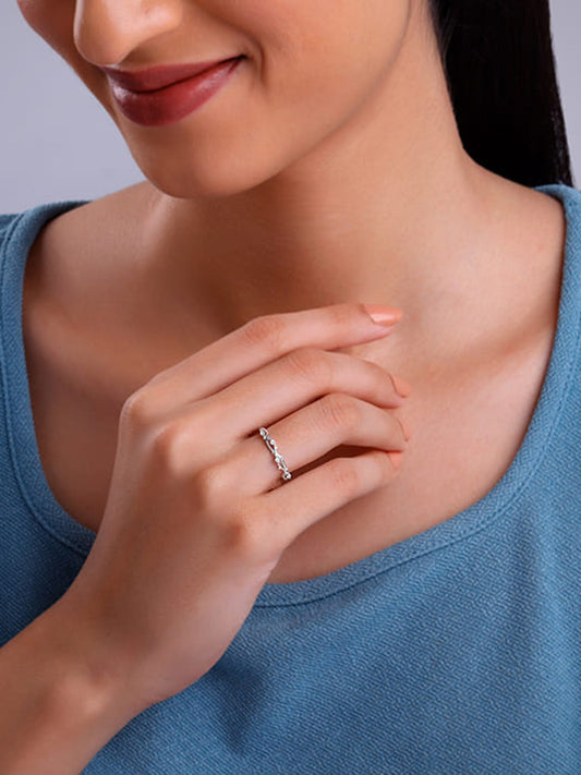 Silver Wreath Ring
