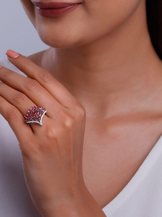Silver Be Graceful Ring
