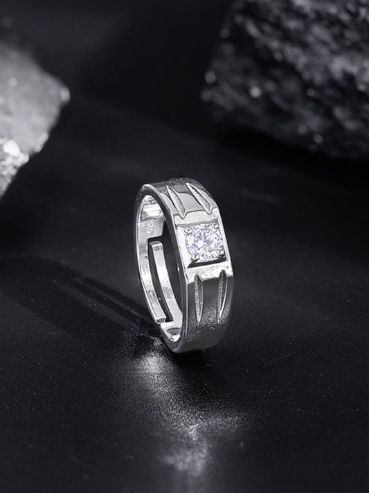 Silver Charm Away Ring For Him