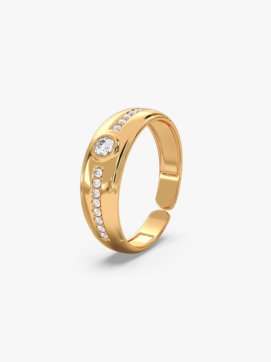 Golden Warrior Prince Ring for Him