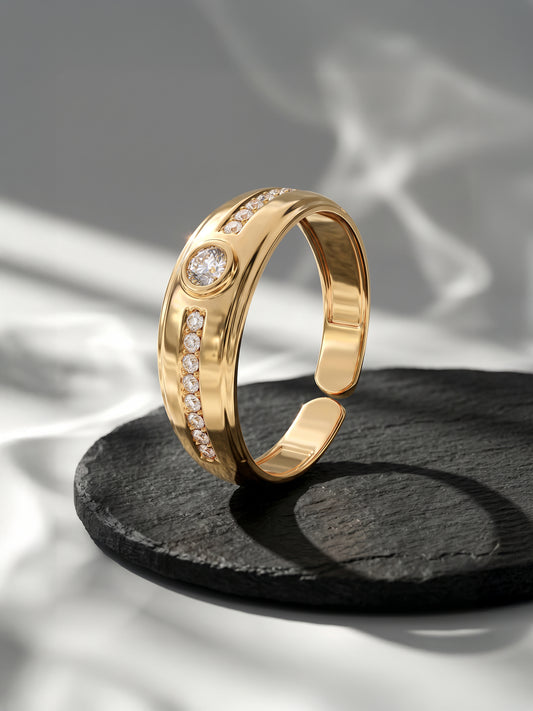 Golden Warrior Prince Ring for Him