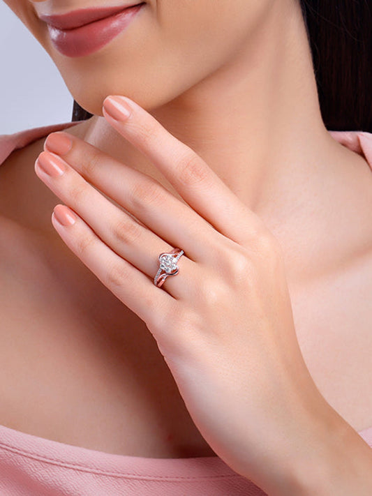 Rose Gold Beautiful Flower Ring