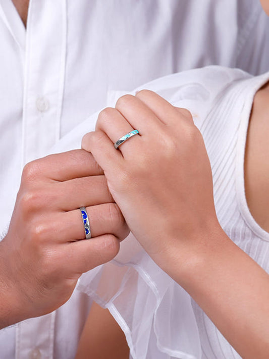 Silver Ecstasy Couple Bands